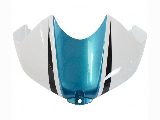 Preisgünstige Yamaha YZF 600 R6 Motorrad Verkleidung 2006-2007 - Weiss Blau Schwarz Semakin Didepan ENEOS