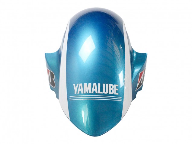 Preisgünstige Yamaha YZF 600 R6 Motorrad Verkleidung 2006-2007 - Weiss Blau Schwarz Semakin Didepan ENEOS