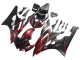 Preisgünstige Yamaha YZF 600 R6 Motorrad Verkleidung 2006-2007 - Rot Matt Schwarz