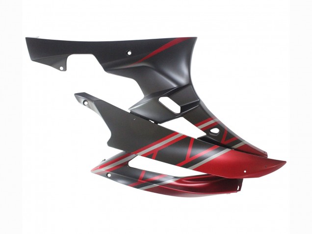 Preisgünstige Yamaha YZF 600 R6 Motorrad Verkleidung 2006-2007 - Rot Matt Schwarz