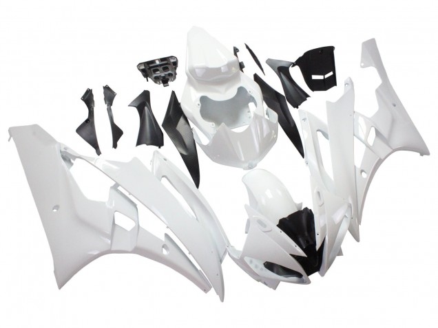 Preisgünstige Yamaha YZF 600 R6 Motorrad Verkleidung 2006-2007 - Weiss