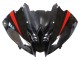 Preisgünstige Yamaha YZF 600 R6 Motorrad Verkleidung 2008-2016 - Silber Schwarz Rot Hai 4
