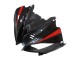 Preisgünstige Yamaha YZF 600 R6 Motorrad Verkleidung 2008-2016 - Silber Schwarz Rot Hai 4