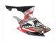 Preisgünstige Yamaha YZF 600 R6 Motorrad Verkleidung 2008-2016 - Silber Schwarz Rot Hai 4