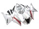 Preisgünstige Yamaha YZF 600 R6 Motorrad Verkleidung 2008-2016 - Weiss Rot