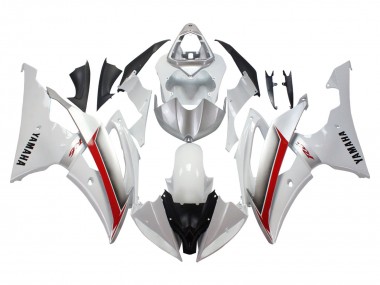 Preisgünstige Yamaha YZF 600 R6 Motorrad Verkleidung 2008-2016 - Weiss Rot