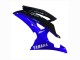 Preisgünstige Yamaha YZF 600 R6 Motorrad Verkleidung 2008-2016 - Blau Glanzendes Schwarz