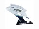 Preisgünstige Yamaha YZF 600 R6 Motorrad Verkleidung 2008-2016 - Weiss Blau Glanzendes Schwarz