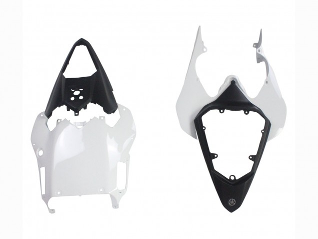 Preisgünstige Yamaha YZF 600 R6 Motorrad Verkleidung 2008-2016 - Weiss Matt Schwarz Rot Aufkleber