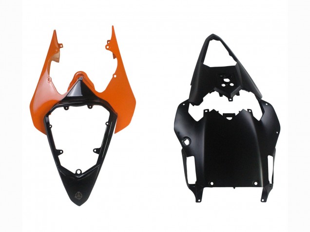 Preisgünstige Yamaha YZF 600 R6 Motorrad Verkleidung 2008-2016 - Orange Schwarz