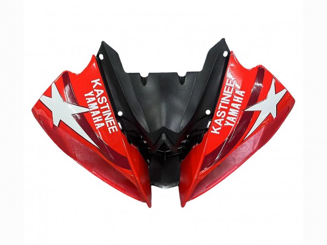 Preisgünstige Yamaha YZF 600 R6 Motorrad Verkleidung 2008-2016 - Weiss Rot Schwarz Fiat Acer