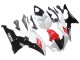 Preisgünstige Yamaha YZF 600 R6 Motorrad Verkleidung 2008-2016 - Weiss Rot Glanzendes Schwarz