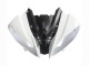 Preisgünstige Yamaha YZF 600 R6 Motorrad Verkleidung 2008-2016 - Weiss Rot Glanzendes Schwarz