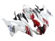 Preisgünstige Yamaha YZF 600 R6 Motorrad Verkleidung 2008-2016 - Weiss Rot Schwarz Motul Michelin
