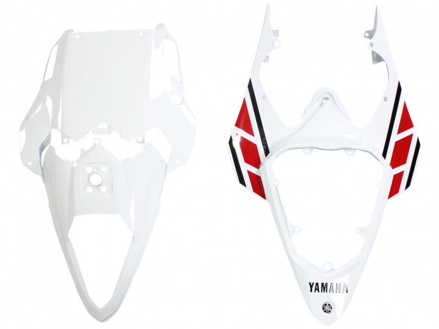 Preisgünstige Yamaha YZF 600 R6 Motorrad Verkleidung 2008-2016 - Weiss Rot Schwarz Motul Michelin