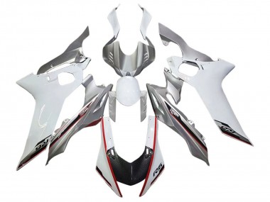 Preisgünstige Yamaha YZF 600 R6 Motorrad Verkleidung 2017-2023 - Silber Weiss Rot Schwarz