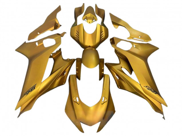 Preisgünstige Yamaha YZF 600 R6 Motorrad Verkleidung 2017-2023 - Gold