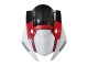 Preisgünstige Yamaha YZF 600 R6 Motorrad Verkleidung 2017-2023 - Weiss Rot Schwarz Semakin Didepan