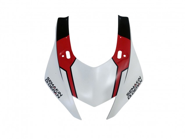 Preisgünstige Yamaha YZF 600 R6 Motorrad Verkleidung 2017-2023 - Weiss Rot Schwarz Semakin Didepan