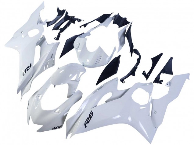 Preisgünstige Yamaha YZF 600 R6 Motorrad Verkleidung 2017-2023 - Weiss