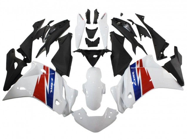 Preisgünstige Honda CBR250RR Motorrad Verkleidung 2011-2015 - Weiss Rot Blau