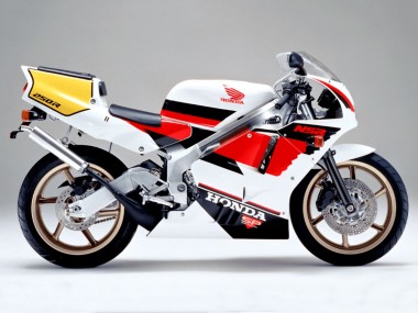 Preisgünstige Honda NSR250R Motorrad Verkleidung 1990-1993 - Weiss Rot Gelb Schwarz
