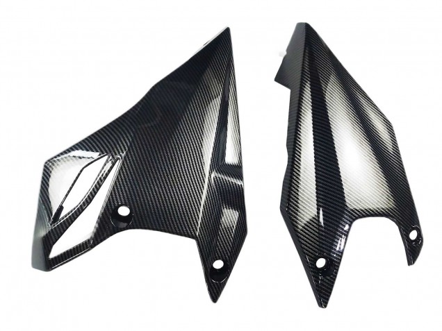 Preisgünstige Kawasaki Z1000 Motorrad Verkleidung 2010-2013 - Schwarze Carbonfaser