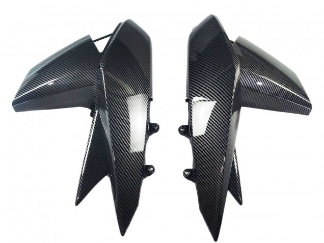 Preisgünstige Kawasaki Z1000 Motorrad Verkleidung 2010-2013 - Schwarze Carbonfaser