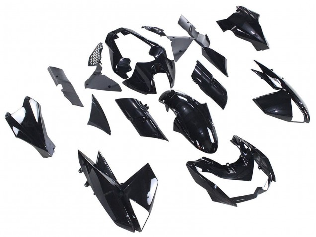 Preisgünstige Kawasaki Z1000 Motorrad Verkleidung 2010-2013 - Glanzendes Schwarz