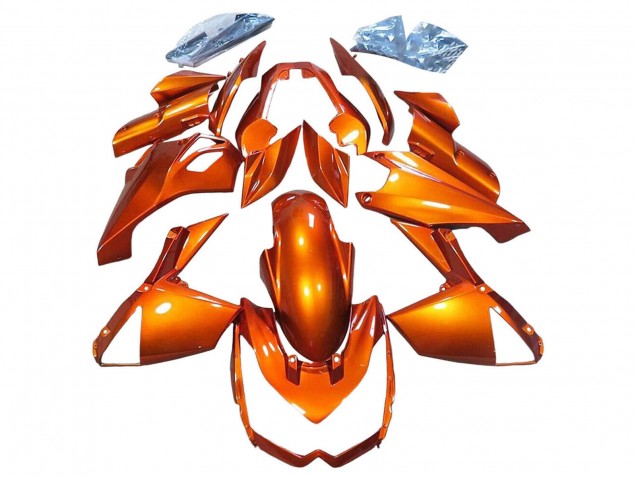Preisgünstige Kawasaki Z1000 Motorrad Verkleidung 2010-2013 - Burnt Orange