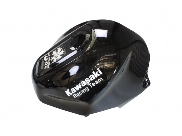 Preisgünstige Kawasaki ZX12R Motorrad Verkleidung 2000-2001 - Glanzendes Schwarz Weiss Elf Schnee