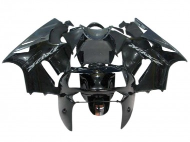 Preisgünstige Kawasaki ZX12R Motorrad Verkleidung Kit 2000-2001 - Glanzendes Schwarz