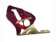 Preisgünstige Kawasaki ZX12R Motorrad Verkleidung 2000-2001 - Rot Gold