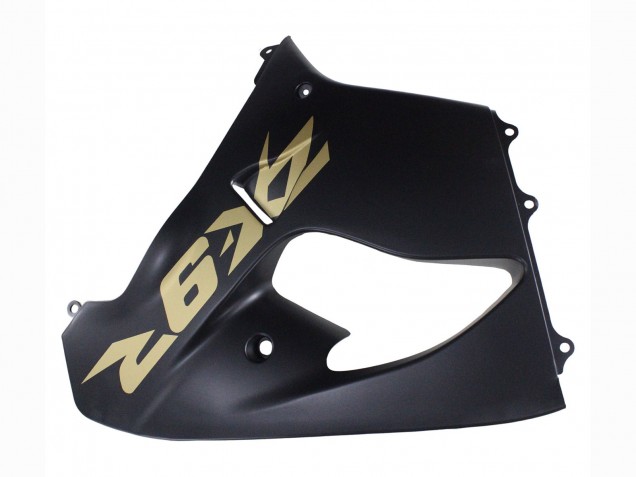Preisgünstige Kawasaki ZX9R Motorrad Verkleidung 2000-2001 - Matt Schwarz Gold