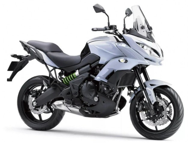 Preisgünstige Kawasaki Versys 650 Motorrad Verkleidung 2015-2021 - Weiss Matt Schwarz
