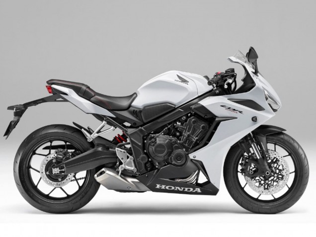 Preisgünstige Honda CBR650R Motorrad Verkleidung 2021-2023 - Matt Weiss