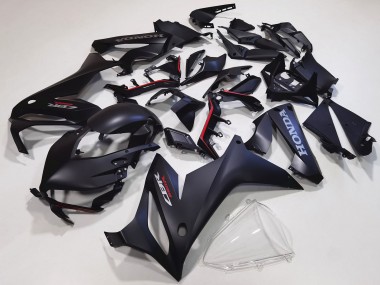 Preisgünstige Honda CBR650R Motorrad Verkleidung Kit 2021-2023 - Matt Schwarz