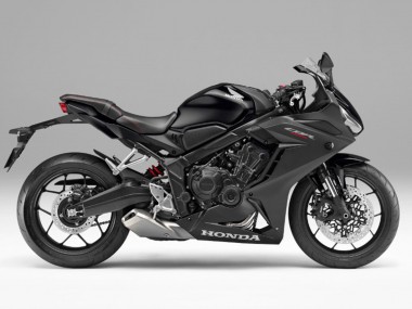 Preisgünstige Honda CBR650R Motorrad Verkleidung 2021-2023 - Matt Schwarz
