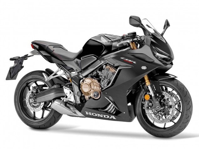 Preisgünstige Honda CBR650R Motorrad Verkleidung 2021-2023 - Matt Schwarz