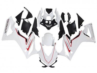 Preisgünstige Honda CBR650R Motorrad Verkleidung 2021-2023 - Weiss Rot Schwarz