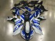 Preisgünstige Yamaha YZF R3/R25 Motorrad Verkleidung 2015-2018 - Weiss Blau Yamalube ENEOS Monster