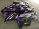 Preisgünstige Yamaha YZF R3/R25 Motorrad Verkleidung 2015-2018 - Weiss Lila Matt Schwarz