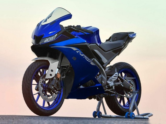 Preisgünstige Yamaha YZF R125 Motorrad Verkleidung 2019-2024 - Blau