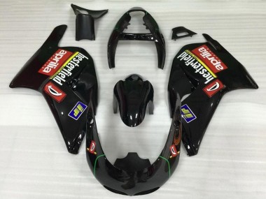 Preisgünstige Aprilia RS250 Motorrad Verkleidung 1995-1997 - Glanzendes Schwarz Rot