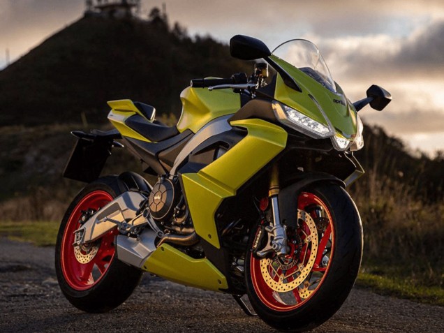 Preisgünstige Aprilia RS660 Motorrad Verkleidung 2020-2024 - Matt Gold