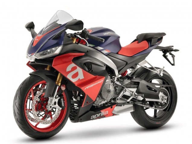 Preisgünstige Aprilia RS660 Motorrad Verkleidung 2020-2024 - Matt Blau Rot Silber