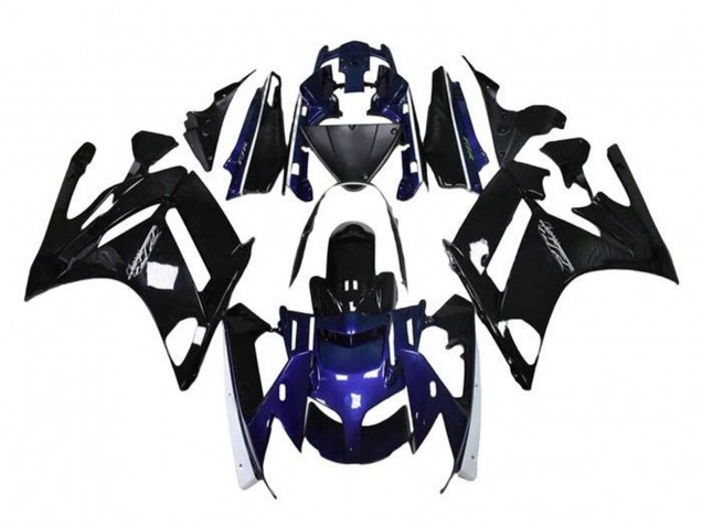Preisgünstige Yamaha FJR1300 Motorrad Verkleidung 2001-2006 - Glanzendes Schwarz Blau
