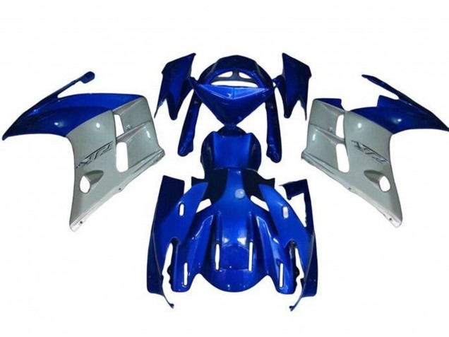 Preisgünstige Yamaha FJR1300 Motorrad Verkleidung 2001-2006 - Blau Weiss