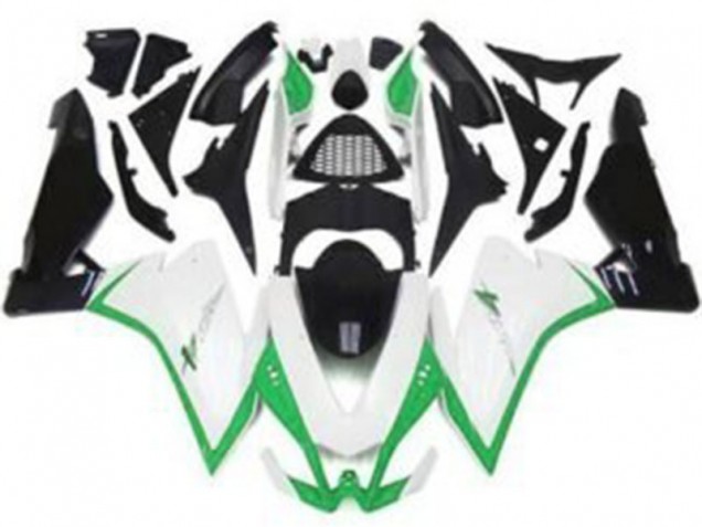 Preisgünstige Aprilia RSV4 1000 Motorrad Verkleidung 2009-2015 - Weiss Grun Schwarz