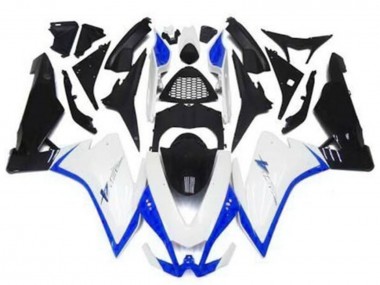 Preisgünstige Aprilia RSV4 1000 Motorrad Verkleidung 2009-2015 - Weiss Blau Schwarz